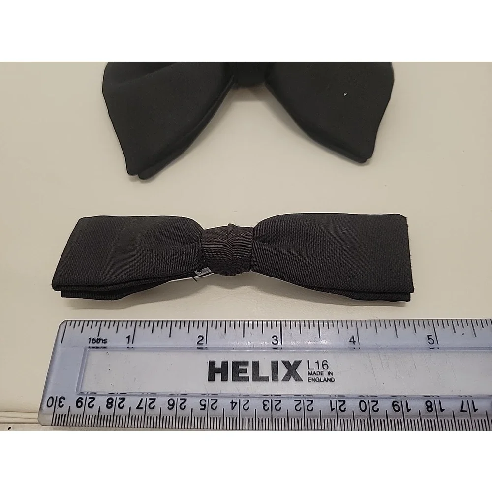 Mans Bow Ties‎ 3, 1 Ormond Black, 1 Saunders NYC Black , Royal Rust Black